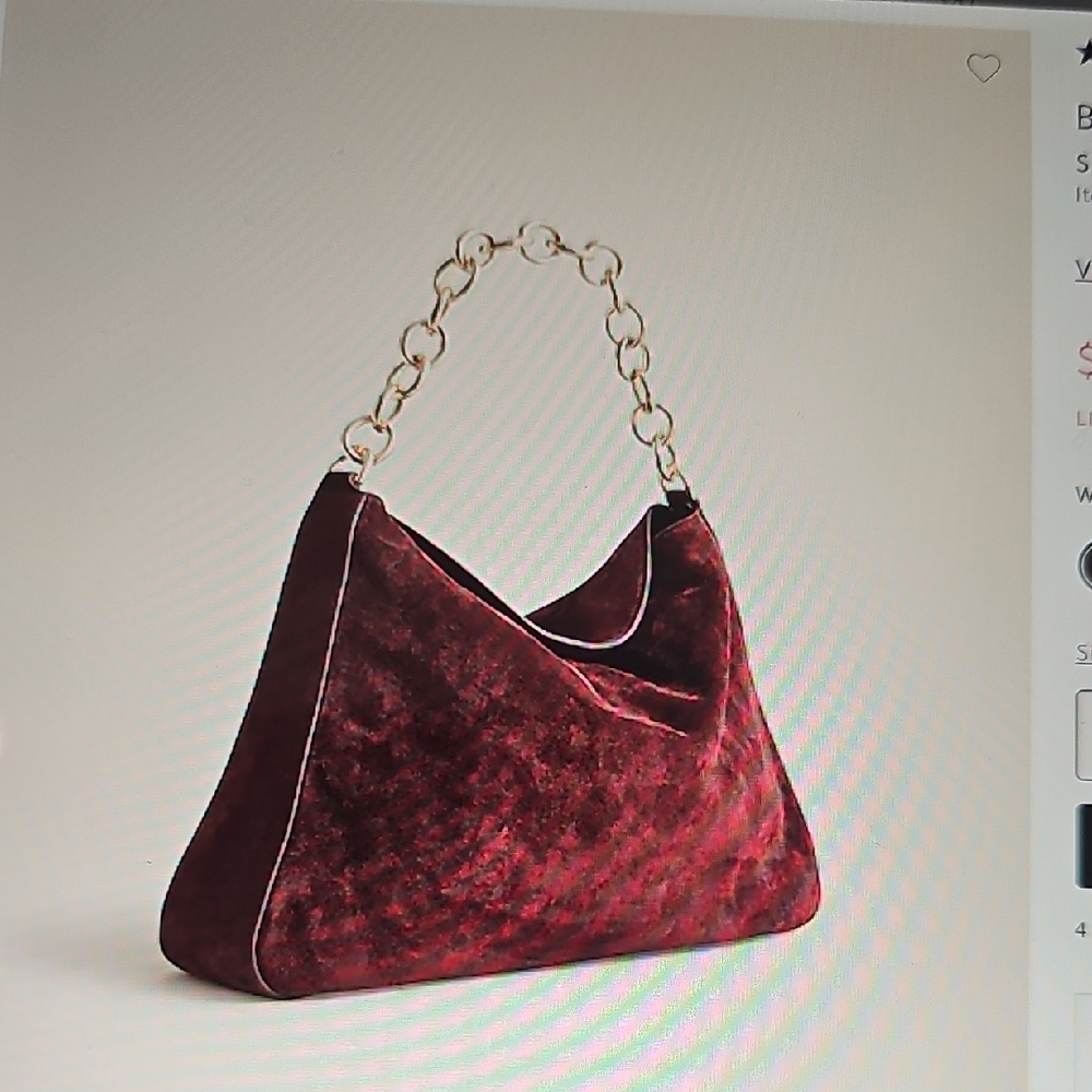 J. Crew Rich Walnut Brown Suede Handbag